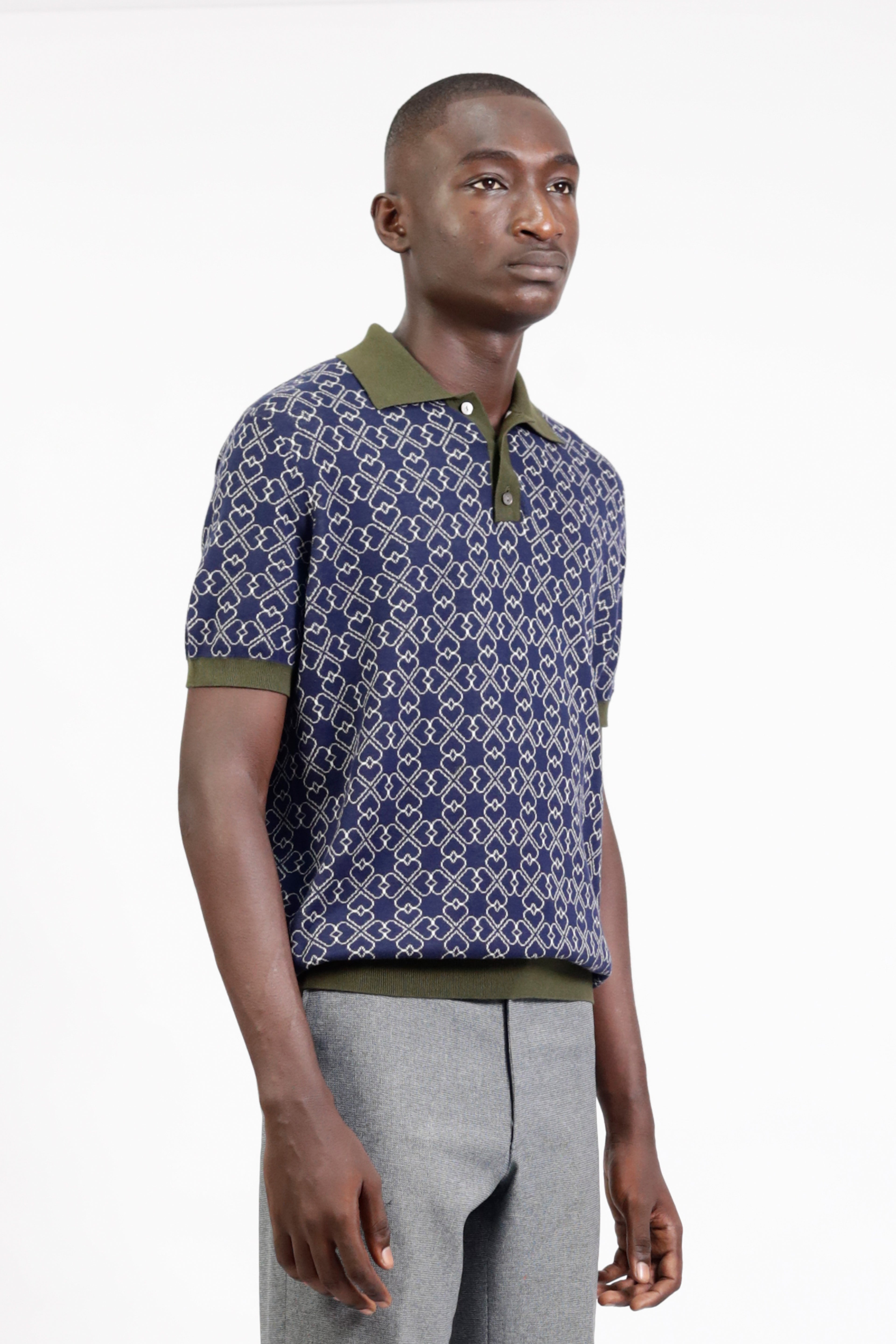 Blue Moucharabieh Polo