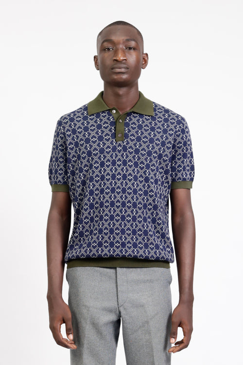 Blue Moucharabieh Polo