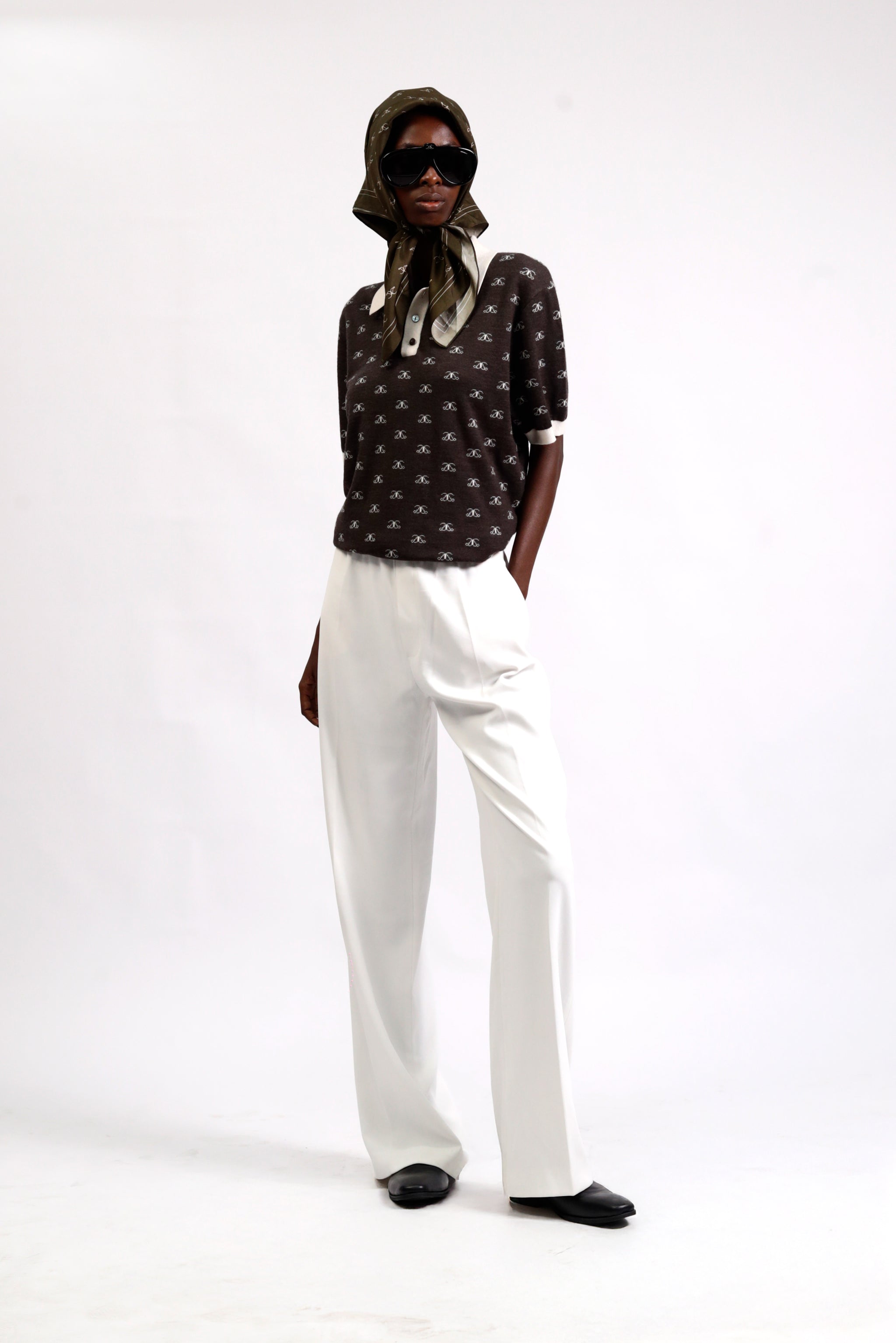 Brown Moucharabieh Polo