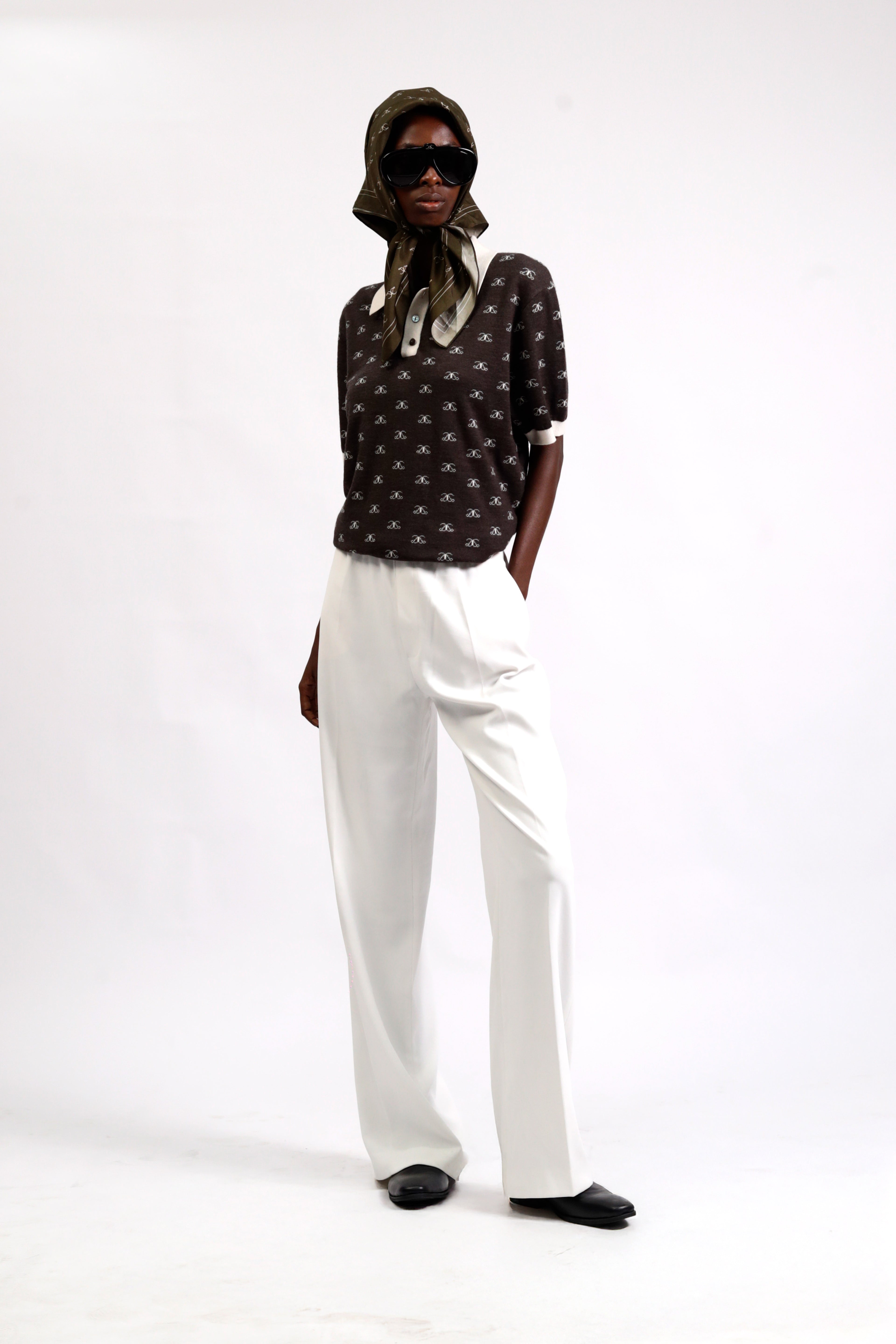 Brown Moucharabieh Polo