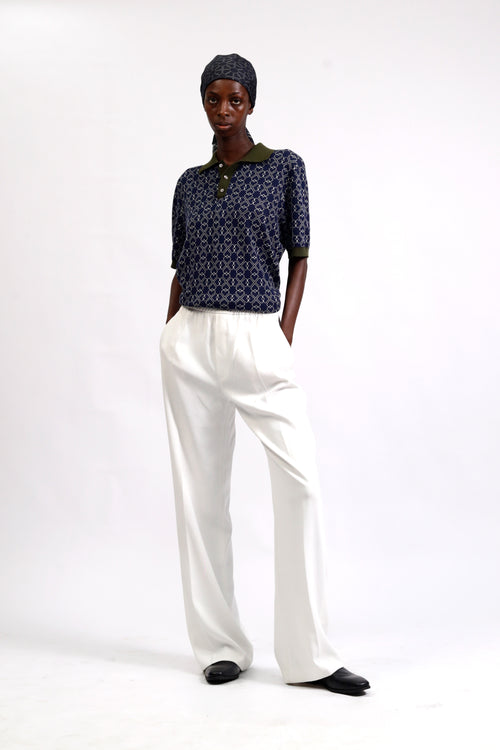 Blue Moucharabieh Polo